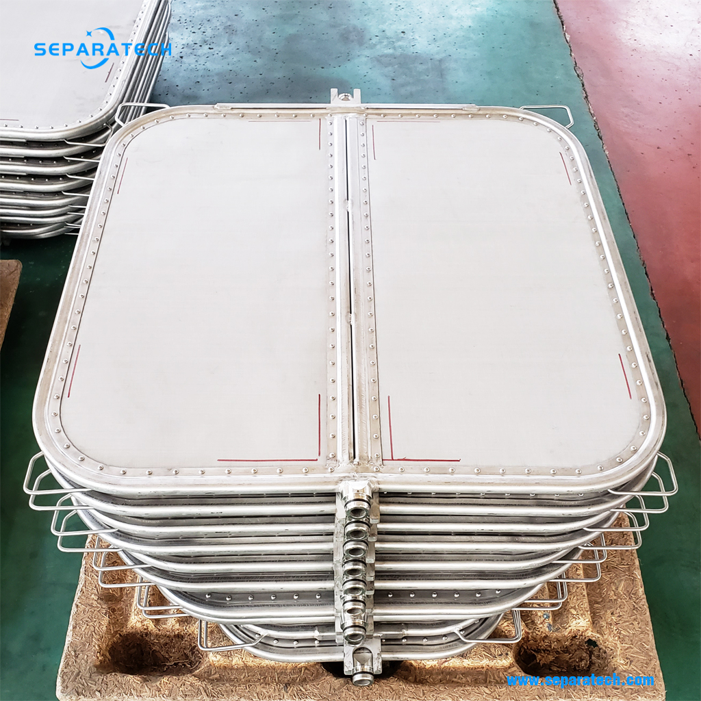 Leaf Filter Elements of Pressure Leaf Filter from SEPARATECH