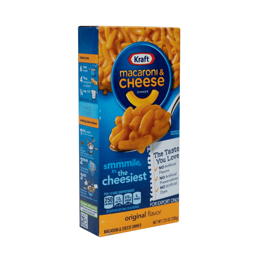 Kraft Macaroni and Cheese Dinner 7.25oz Seprod