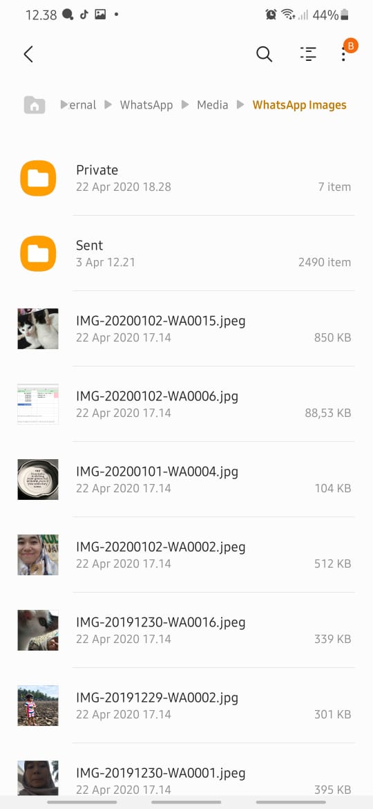 [Work] Mengatasi Gambar & Foto WhatsApp tidak Muncul di Galeri