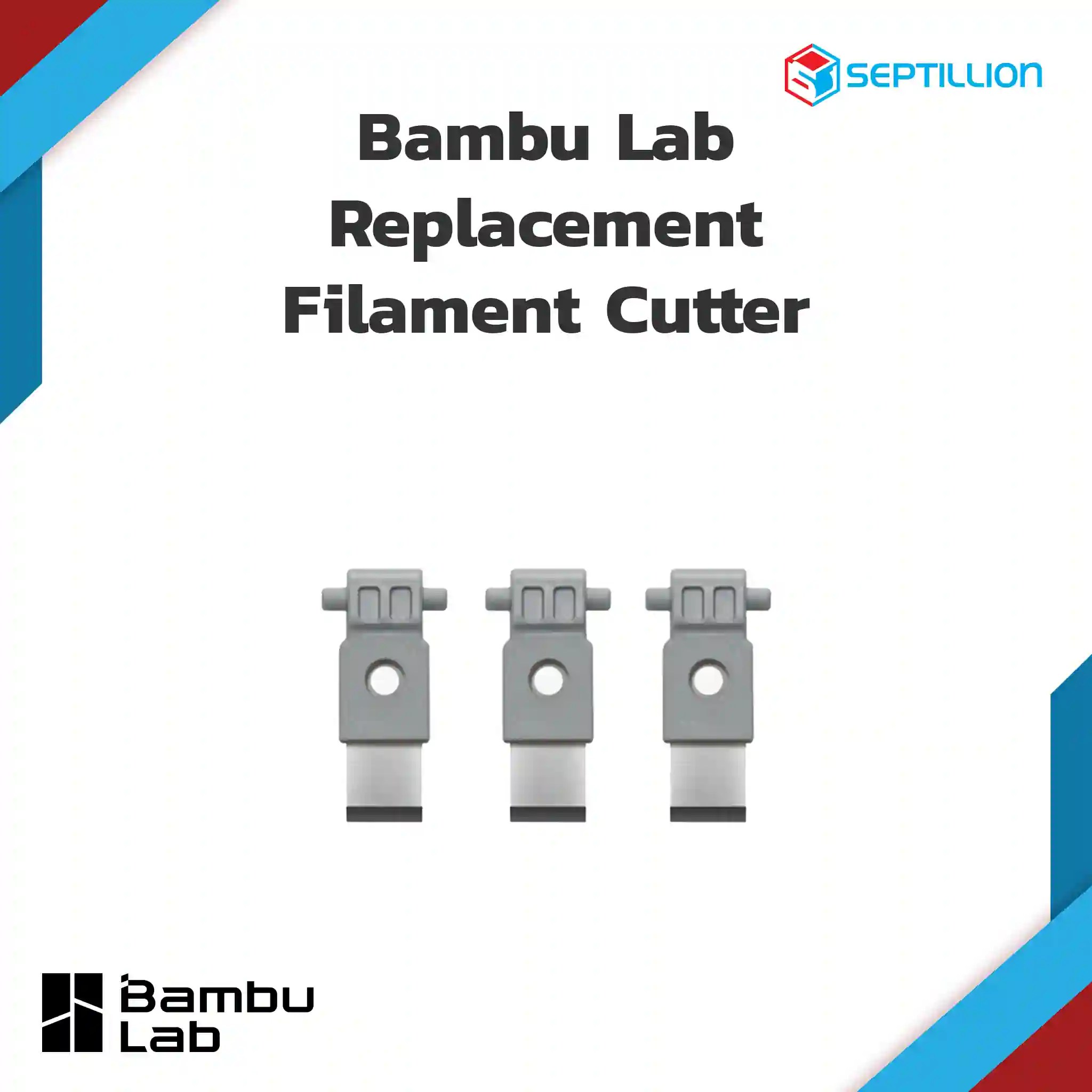 Bambu Lab Replacement Filament Cutter Septillion Co., Ltd.