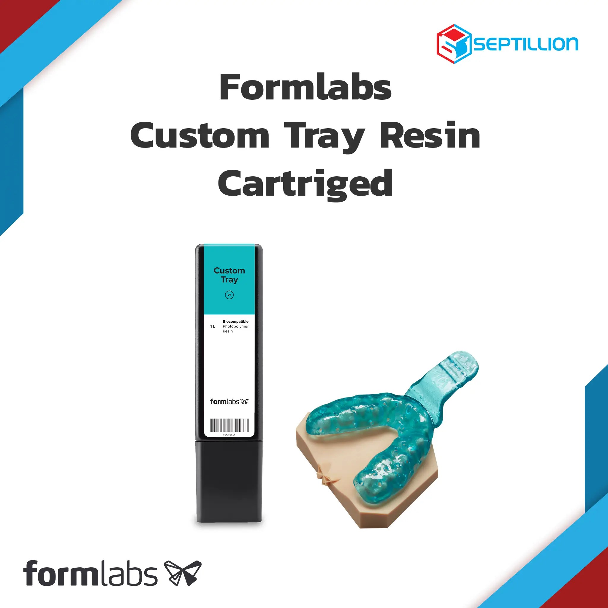 Formlabs Custom Tray Resin 1L Septillion Co., Ltd.