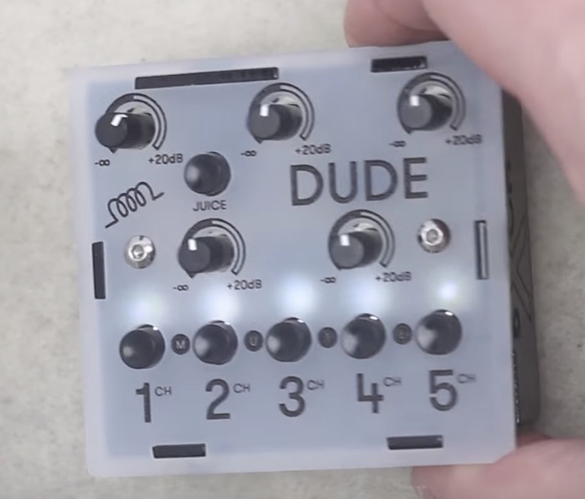 Bastl Dude - Mobile Mini Mixer - Sequencer Archiv Synthesizer