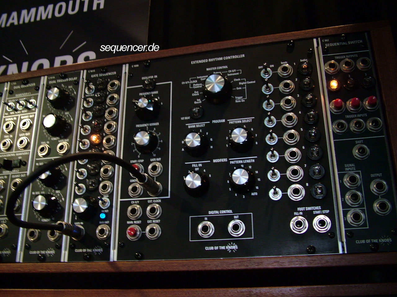 Club Of The Knobs Modular Modular Synthesizer analog step sequencer