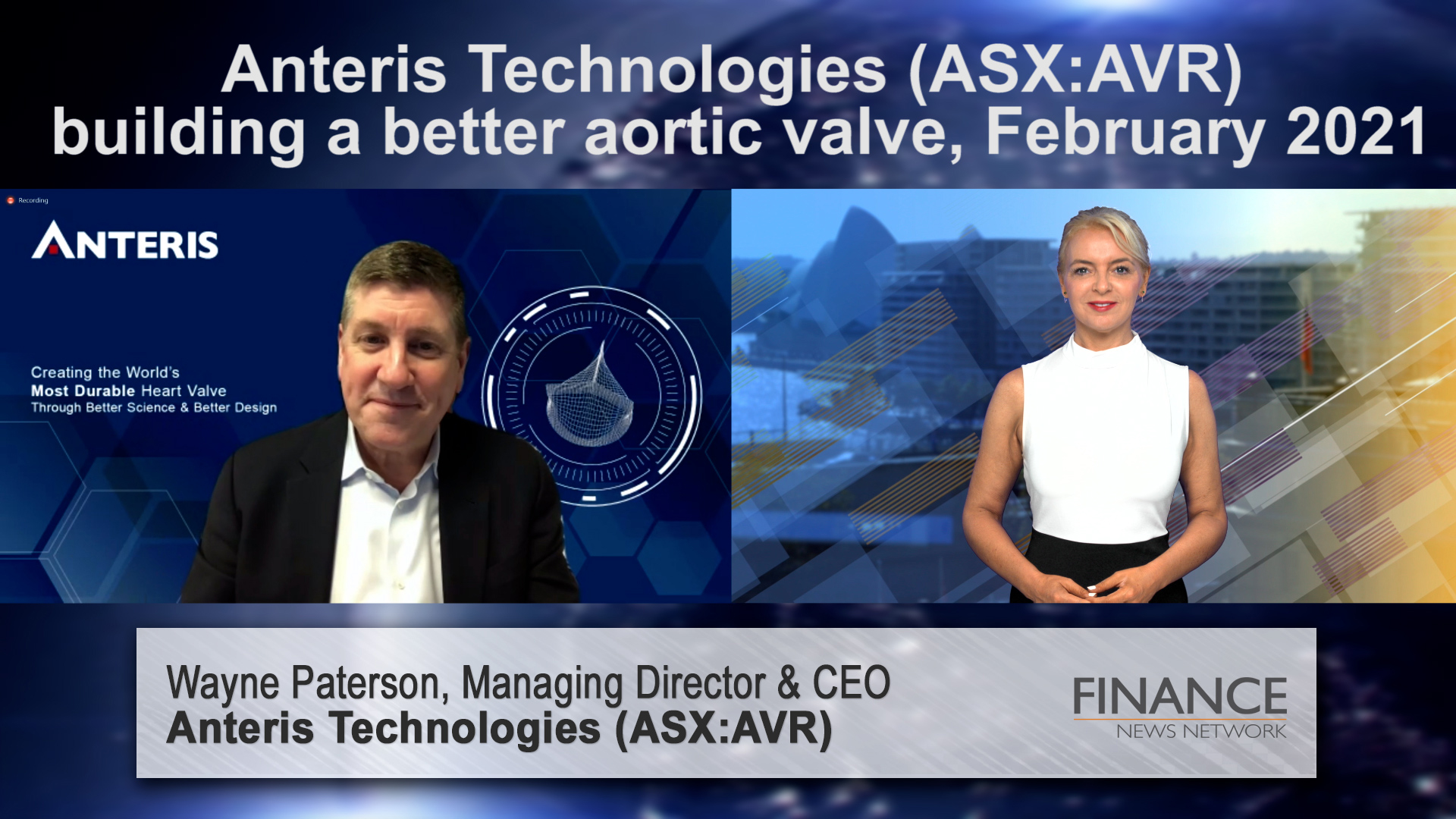 Anteris Technologies (ASXAVR) building a better aortic valve Sequoia