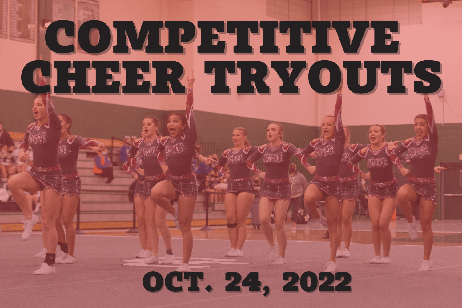 Competitive cheer tryouts begin Monday Sequoit Media