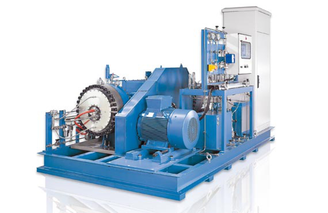 Metal diaphragm compressors MV5, MV6 horizontal sera GmbH