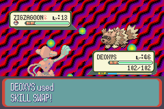 Serebii.net Generation III AttackDex - Skill Swap