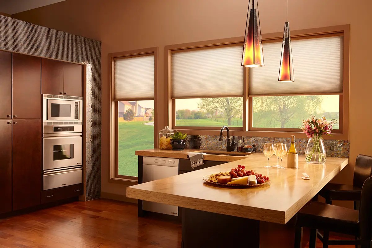 Cellular Shades Kitchen