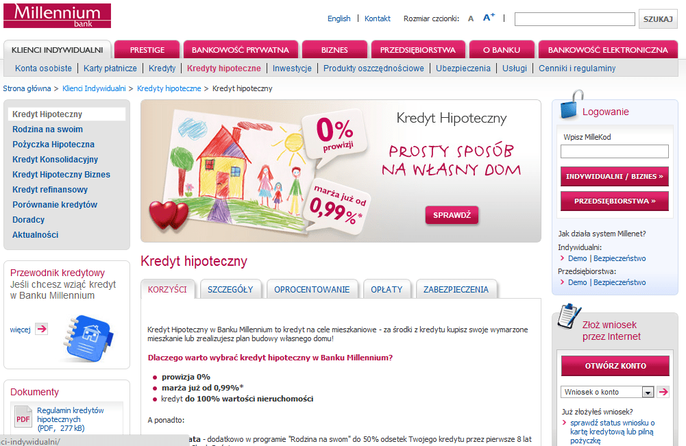 Kredyty hipoteczne Bank Credit Agricole Credit Agricole
