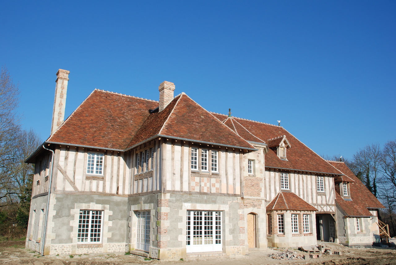 construction d’un manoir en Normandie Serge Gautier