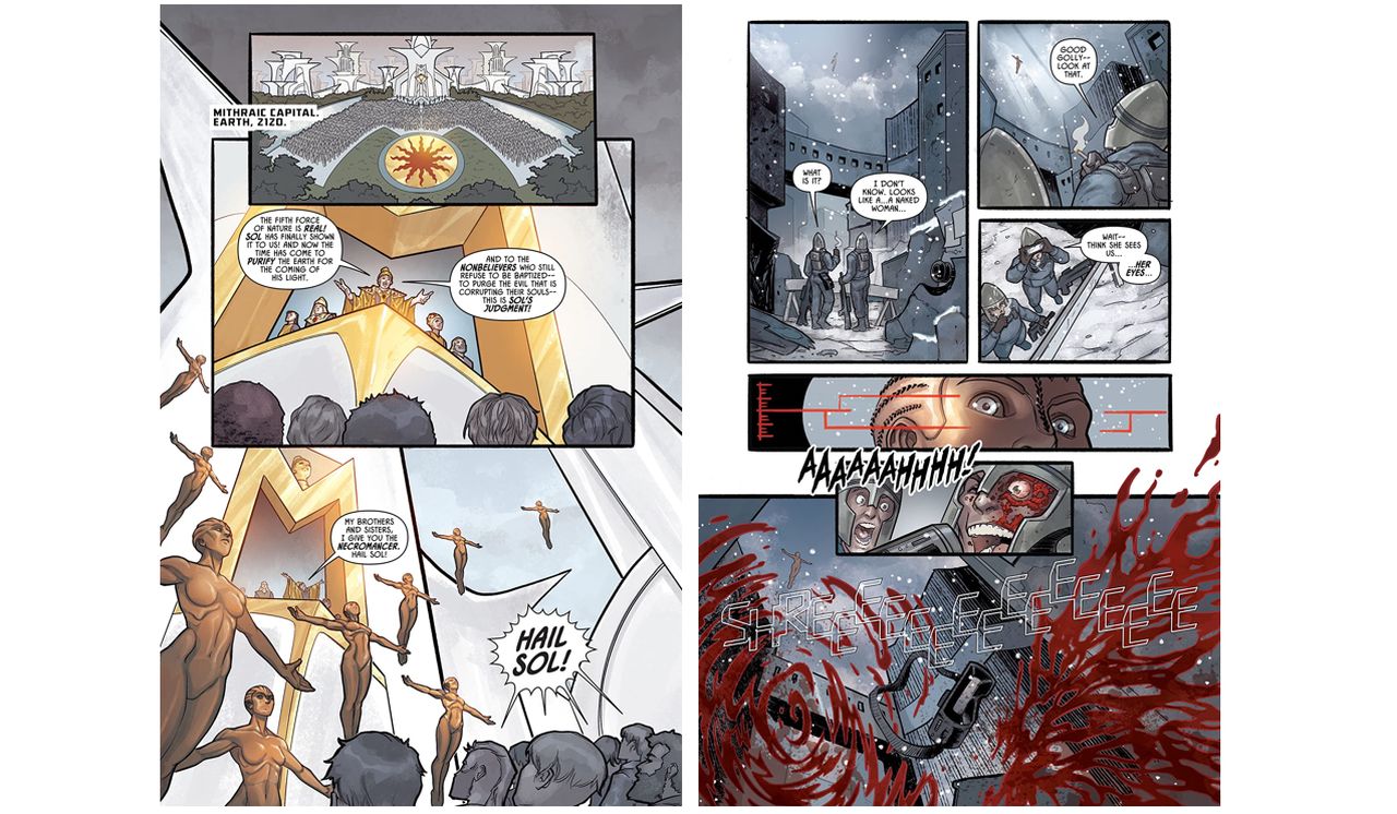 Raised By Wolves Gratis Comic zur SciFiSerie Neuer