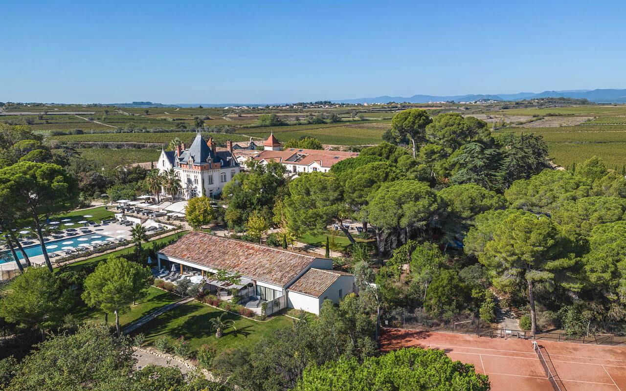  Château St Pierre de Serjac Hotel Béziers Luxury Villas Languedoc