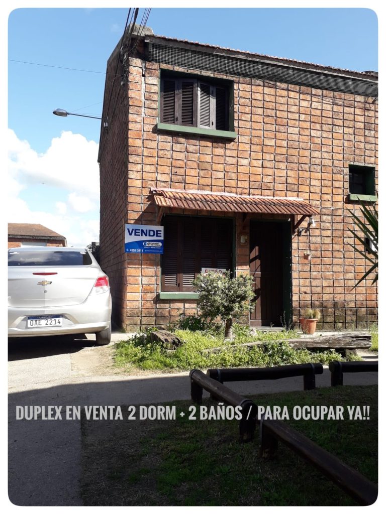 VENTA CASA DUPLEX
