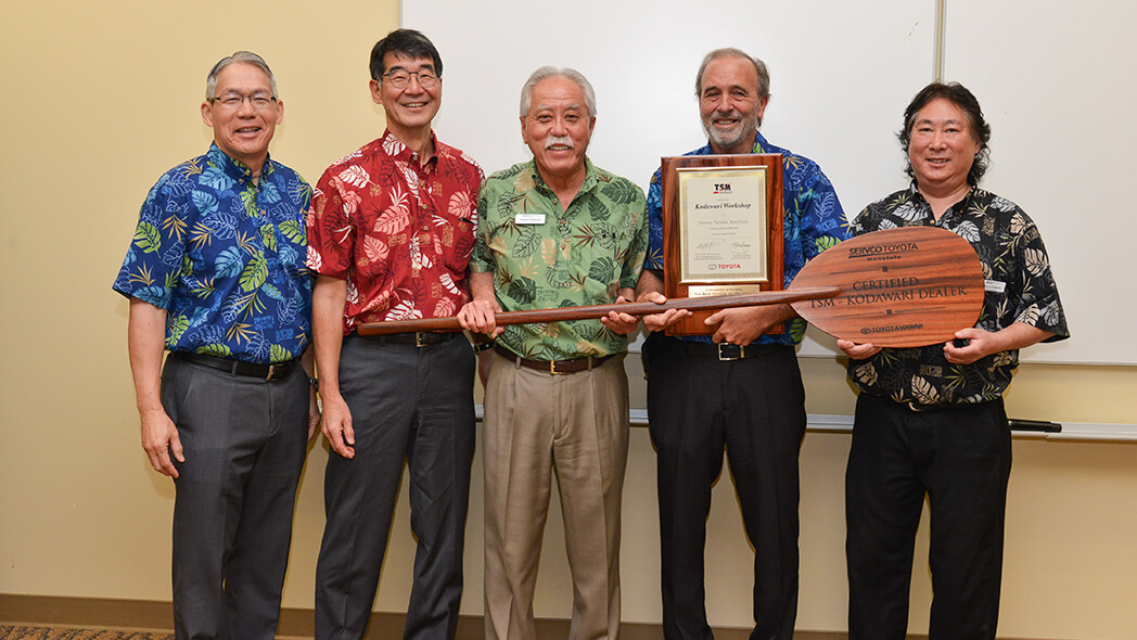 Servco Toyota Honolulu Achieves TSMKodawari Certification Servco