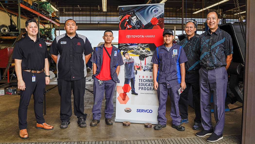 Toyota Hawaiʻi Awards Four Technical Education Program Scholarships to