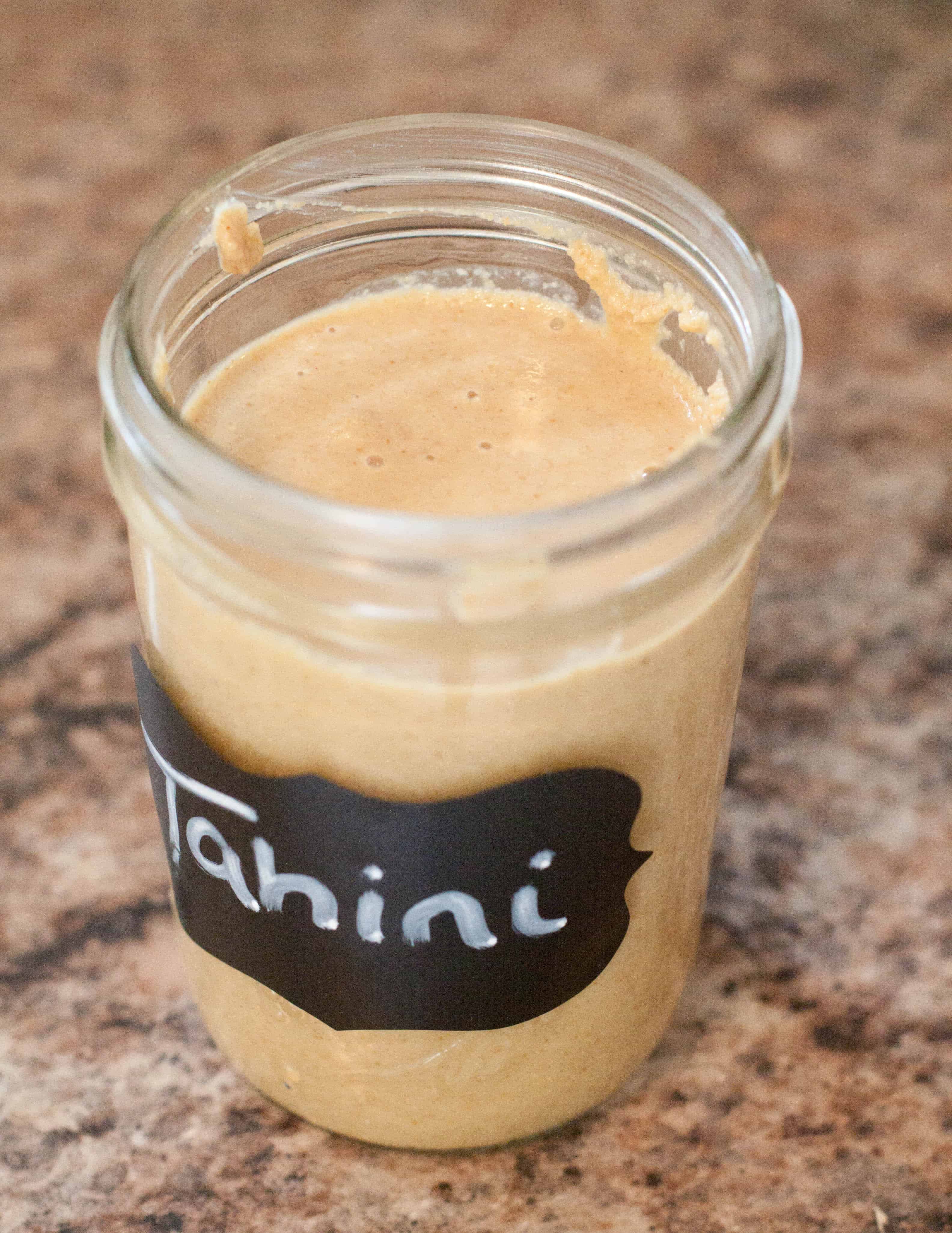 Tahini from Scratch Served From Scratch