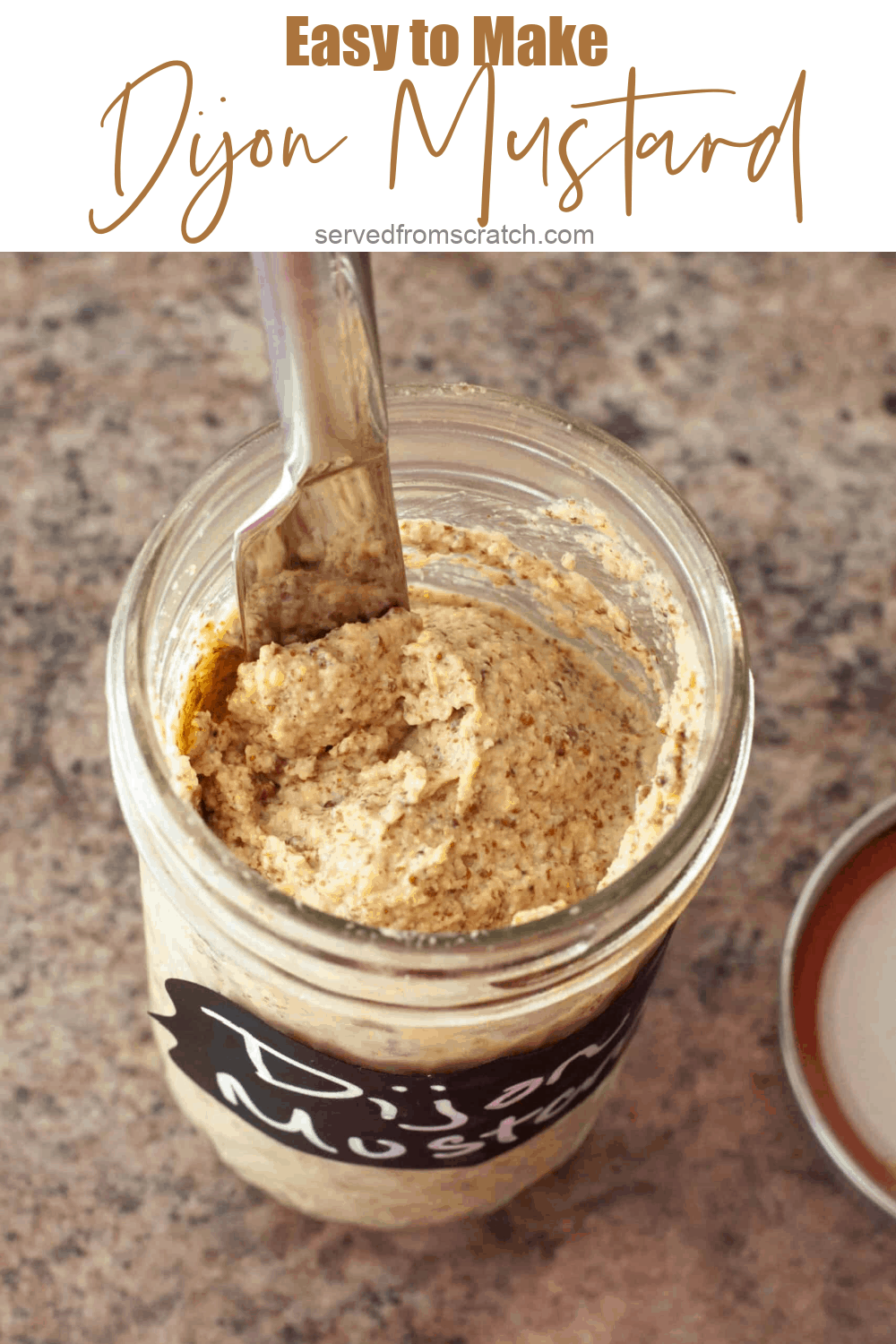 Dijon Mustard From Scratch Served From Scratch