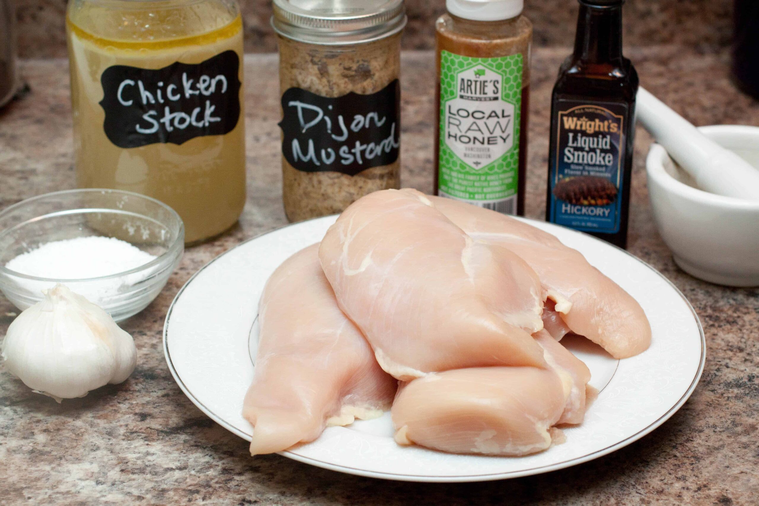 Crock Pot Honey Mustard Chicken Served From Scratch