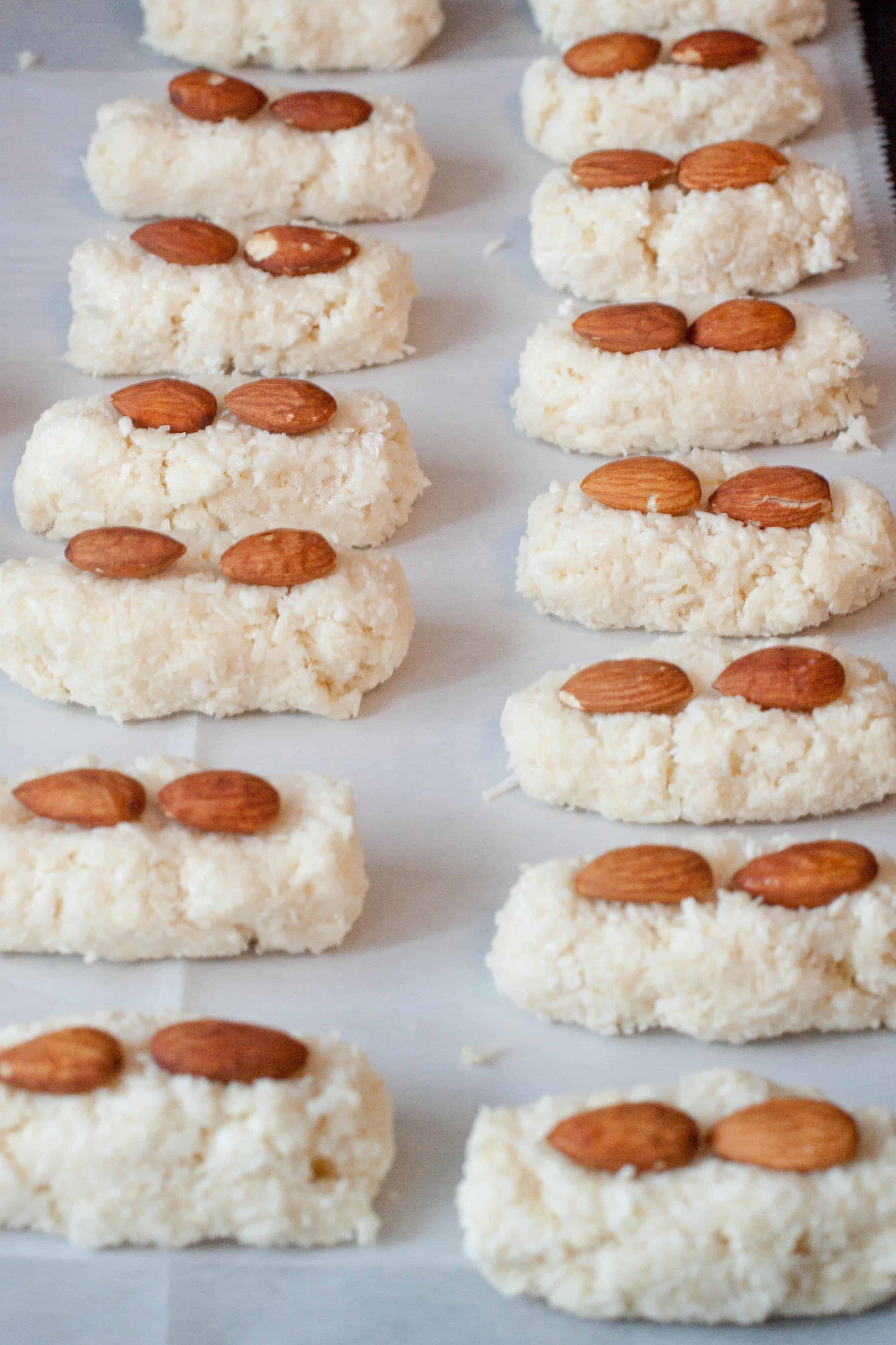 Homemade Mini Almond Joys Served From Scratch