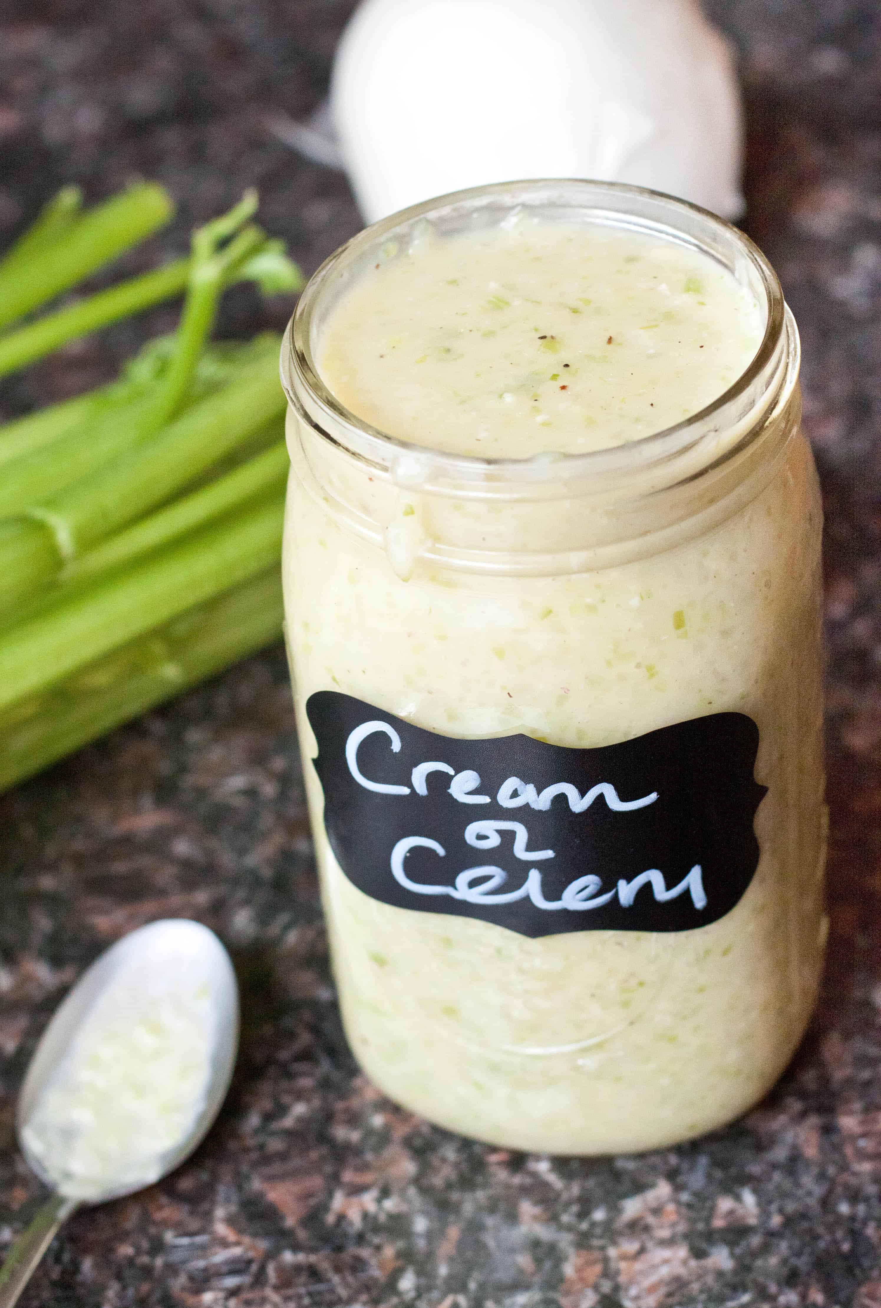 Condensed Cream of Celery Soup From Scratch Served From Scratch