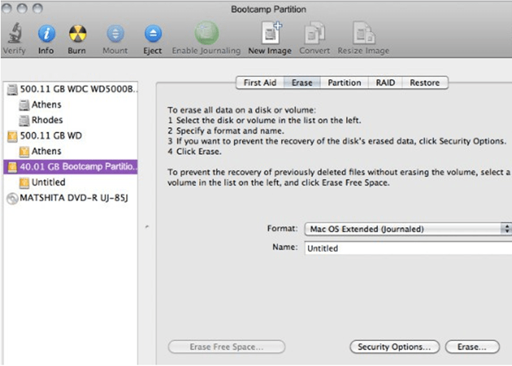 The Way to Increase Bootcamp Partition without Deleting It