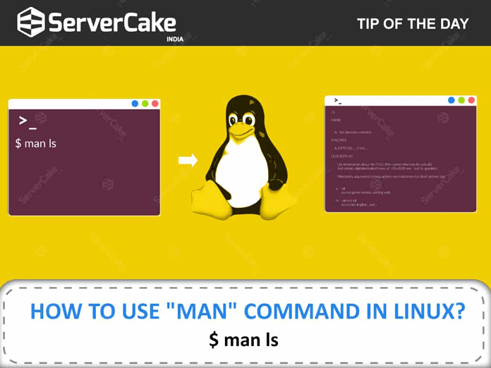 How to use "man" command in Linux? ServerCake India