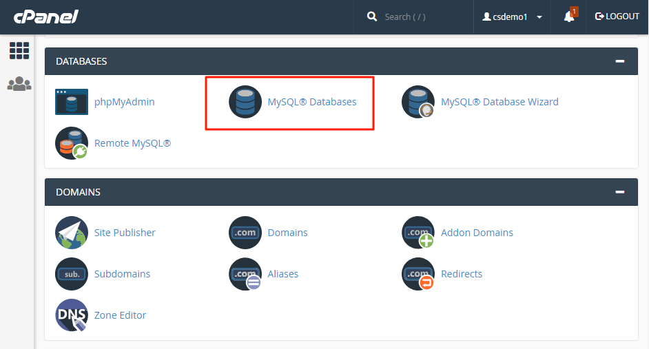 How to check MySQL database size on cPanel? ServerCake