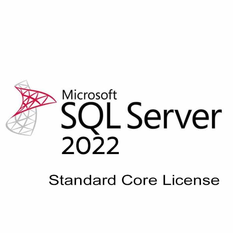 จำหน่าย Microsoft SQL Server Standard Core 2022 CSP 2 Core