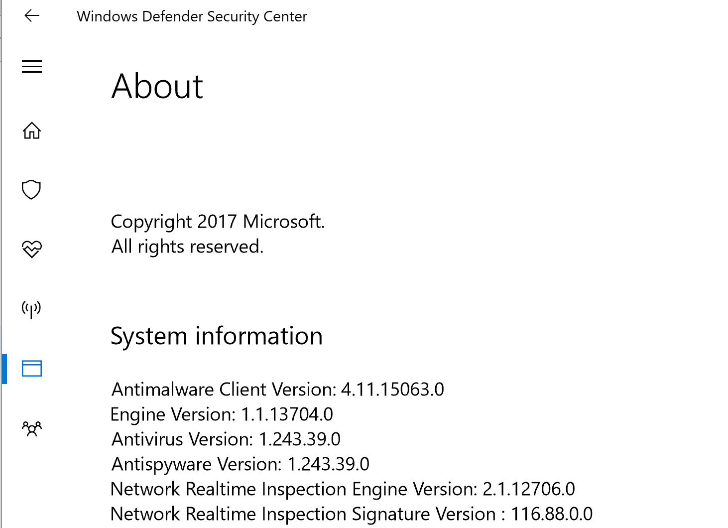 Windows Defender Malware Protection Engine ServeTheHome