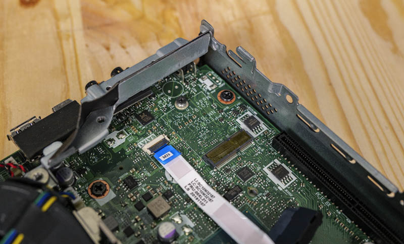 Lenovo ThinkCentre M920q Tiny Internal View WiFi M2 ServeTheHome