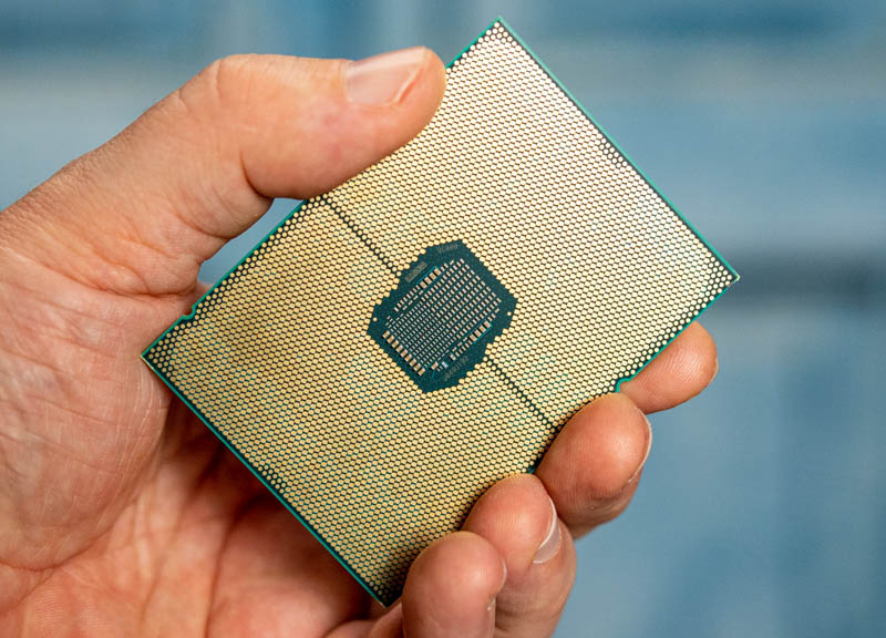 Intel Ice Lake Xeon In Hand ServeTheHome