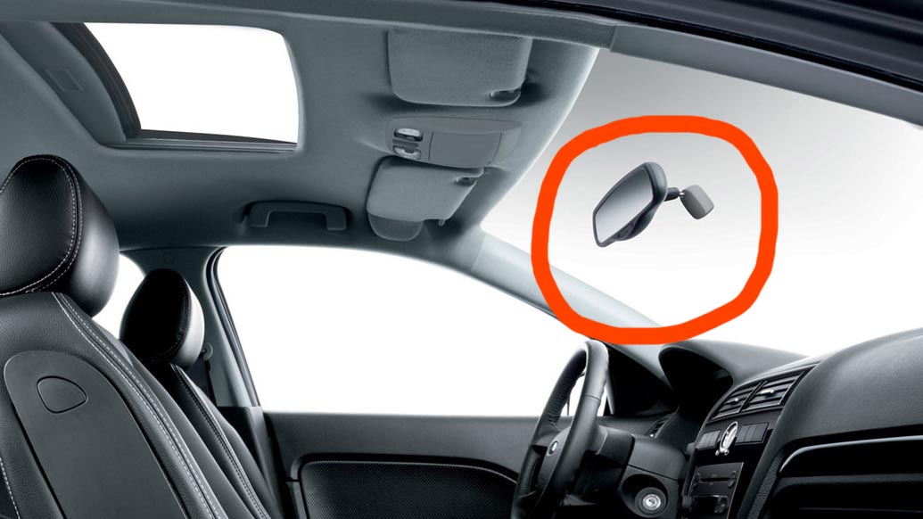 How to remove rear view mirror (inside) on Ford Focus 20062011