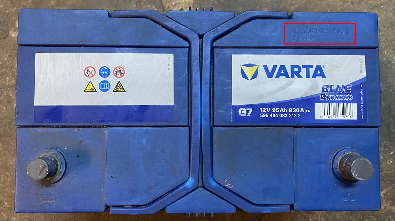 How to identify the production year of Varta or Bosch Car Batteries