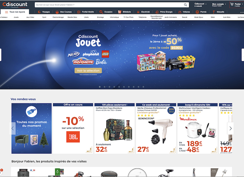 Code promo Cdiscount décembre 2021 les réductions de Noel à ne pas