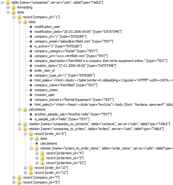 ServoyPlugins.de XML plugin