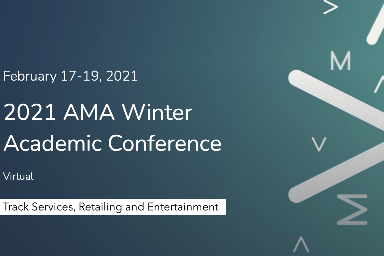 Special session in the Service track at Winter AMA 2021 SERVSIG