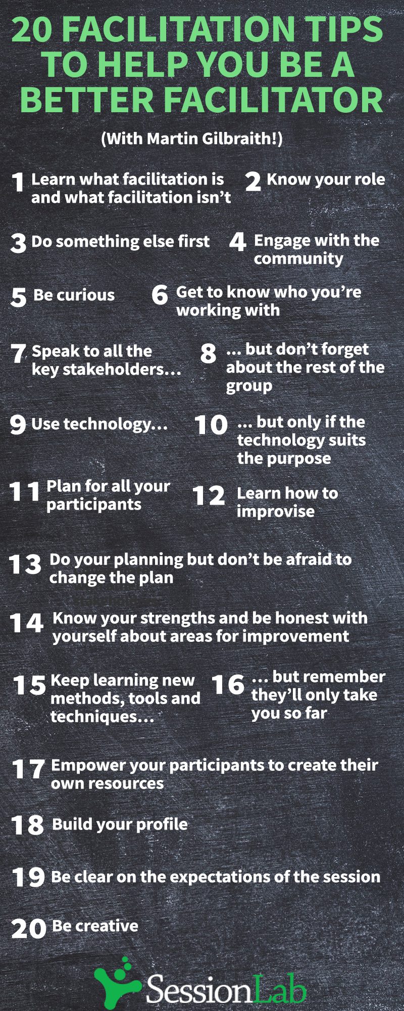 We Facilitate 20 facilitation tips to help you be a better facilitator