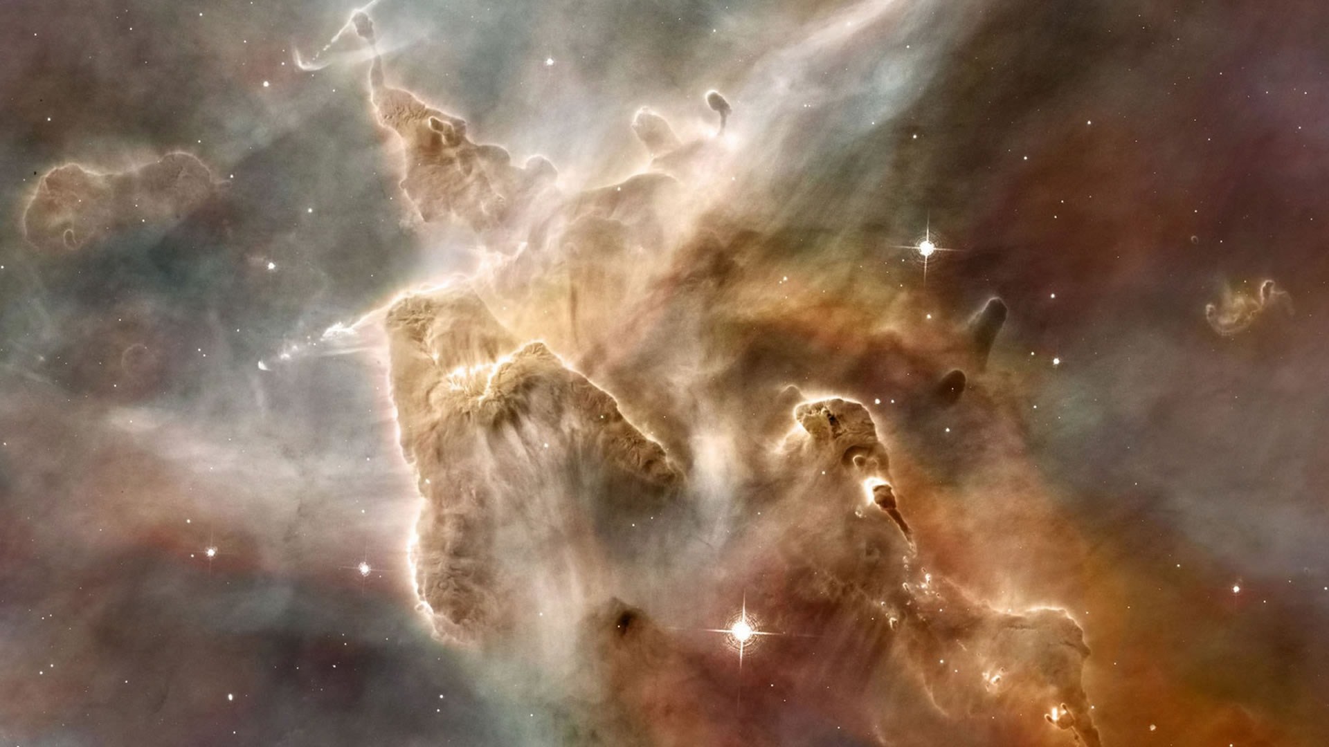 Cloud Space Abstract Wallpaper [1920x1080]