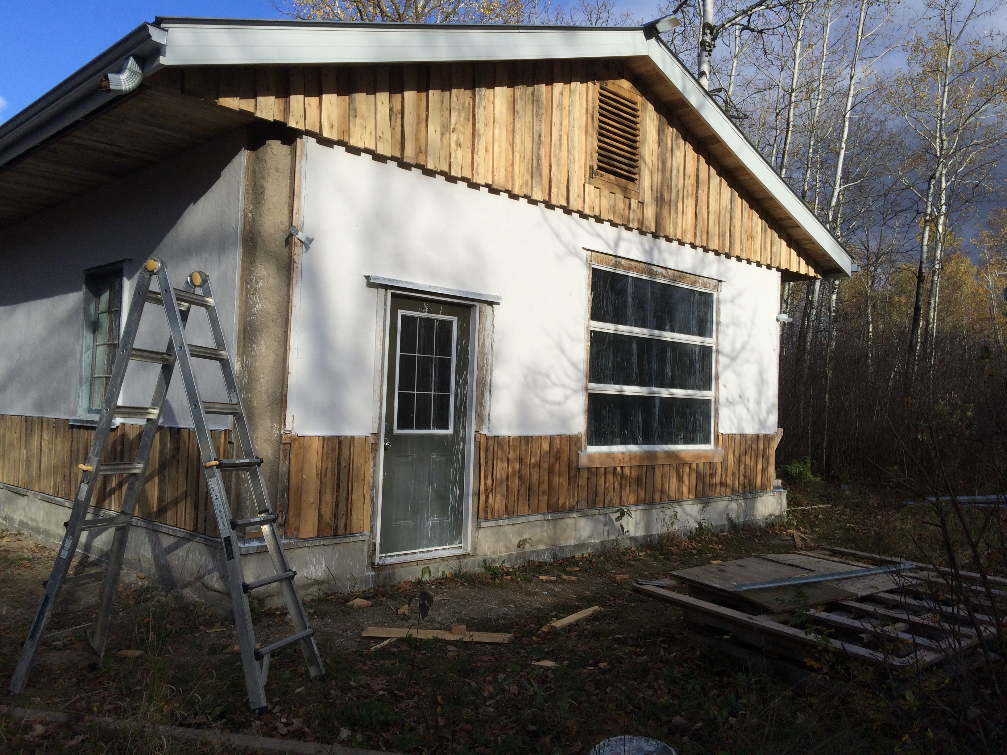 The Straw Bale Garage Experiment Home sustainability southeast manitoba