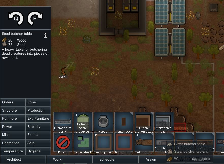 How to butcher animals in Rimworld — Set Ready Game