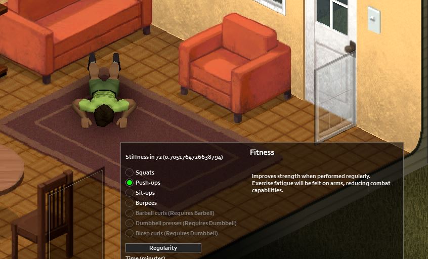 How to Exercise in Project Zomboid Build 41 Fitness — Set Ready Game