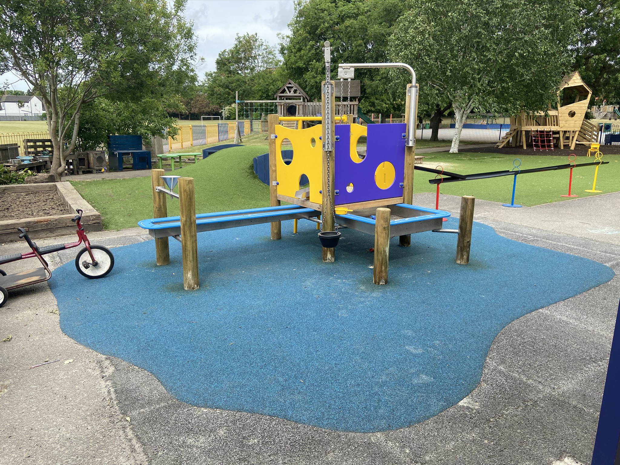 Case Study Compact, Action Packed Water Play Area Setter Play