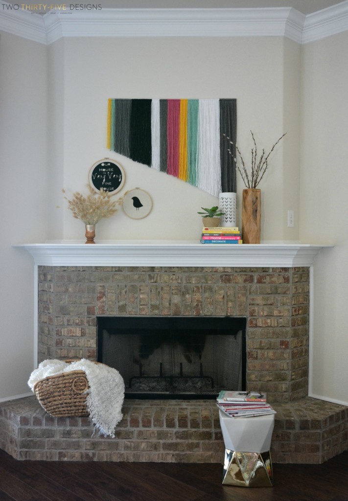 13 Stylish Spring Mantel Decorating Ideas Page 2 of 2 Setting for Four