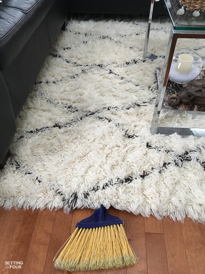 Incredible Wool Carpet Stain Remover & Cleaning Tip Setting For Four