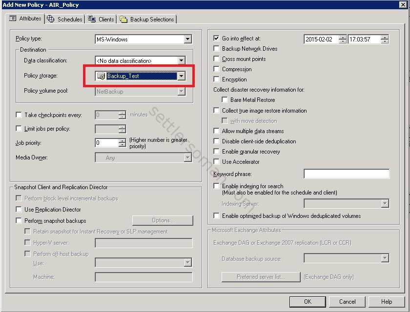 How to configure NetBackup Auto Image Replication (AIR)? Settlersoman