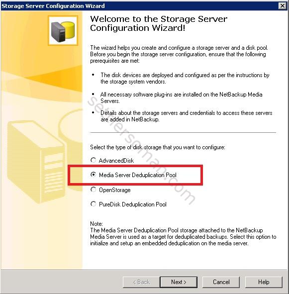 How to configure NetBackup Media Server Deduplication Pool (MSDP