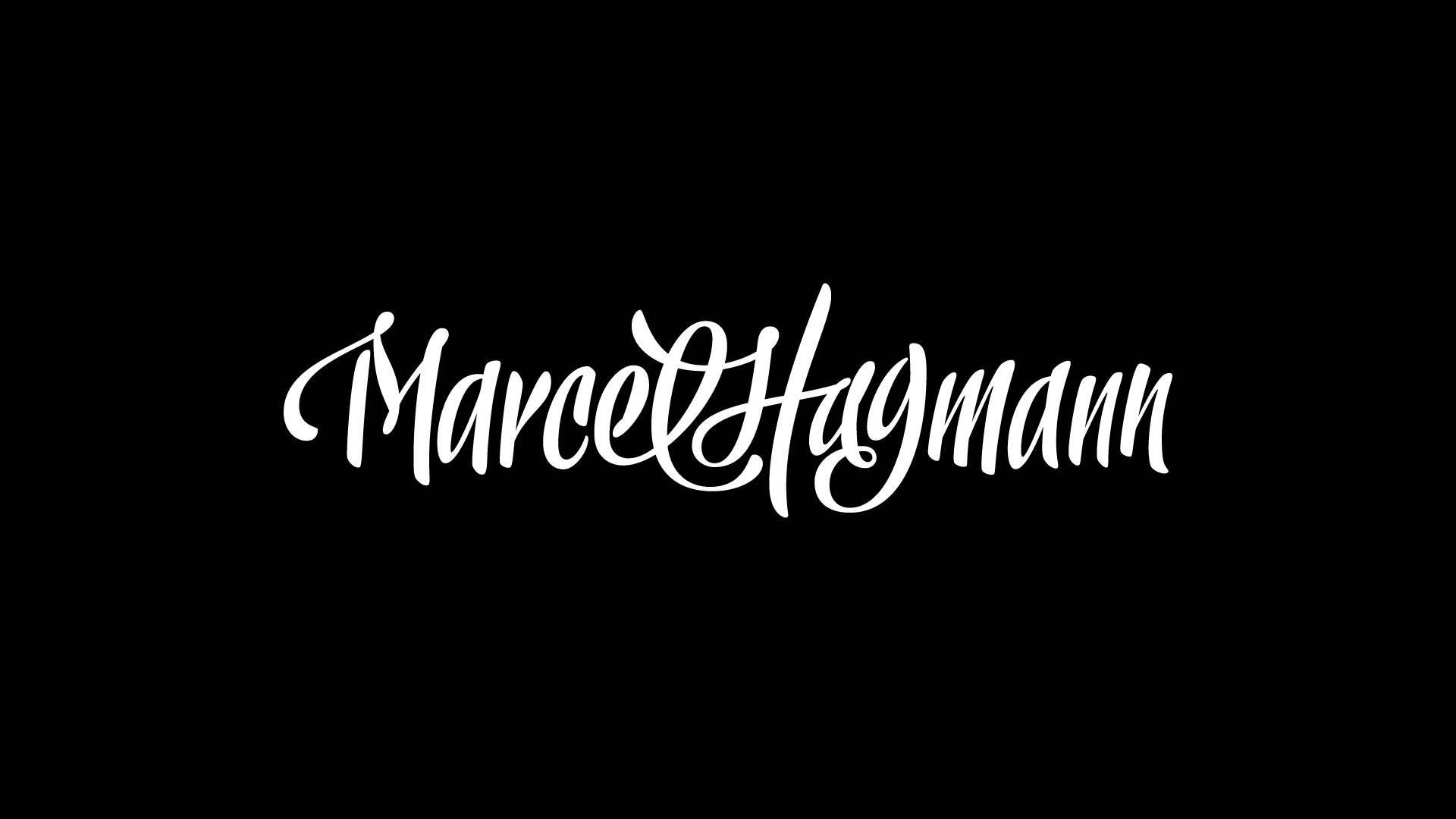 Branding Marcel Hagmann — Setup Type