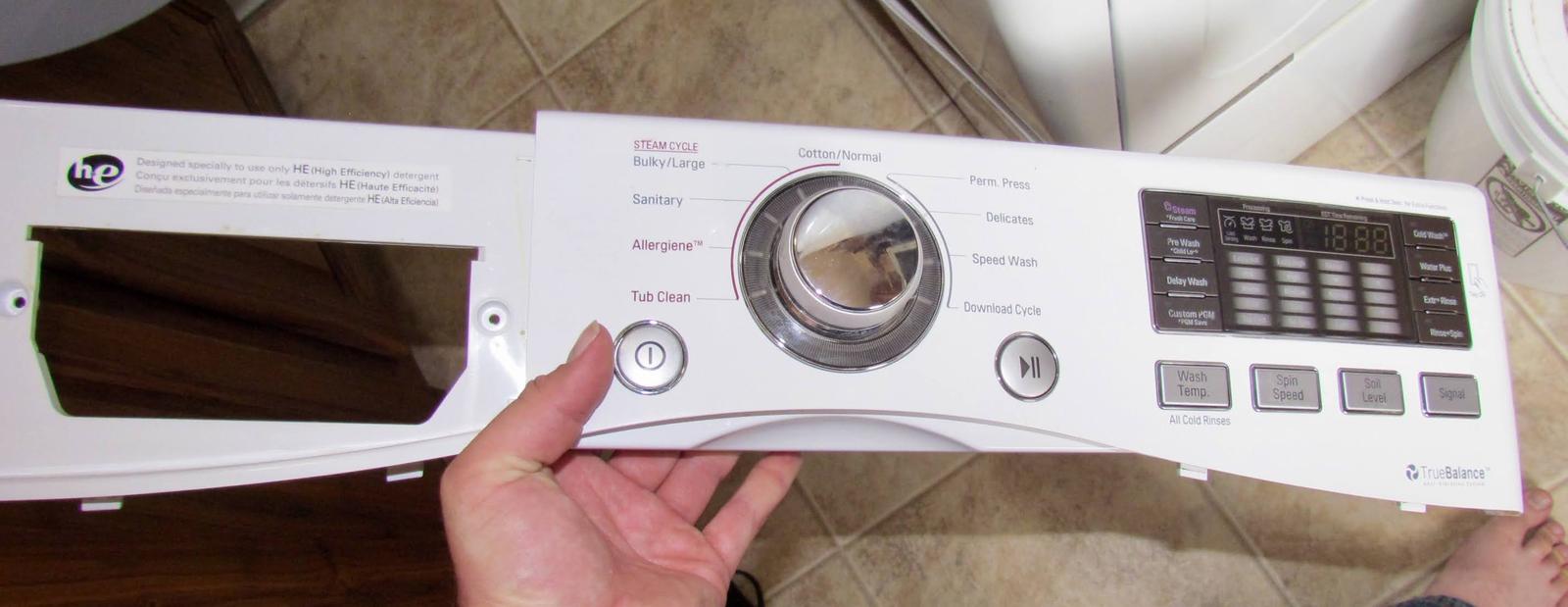 Replacing the drain pump in a LG WM3370HVA Front Loading Washer