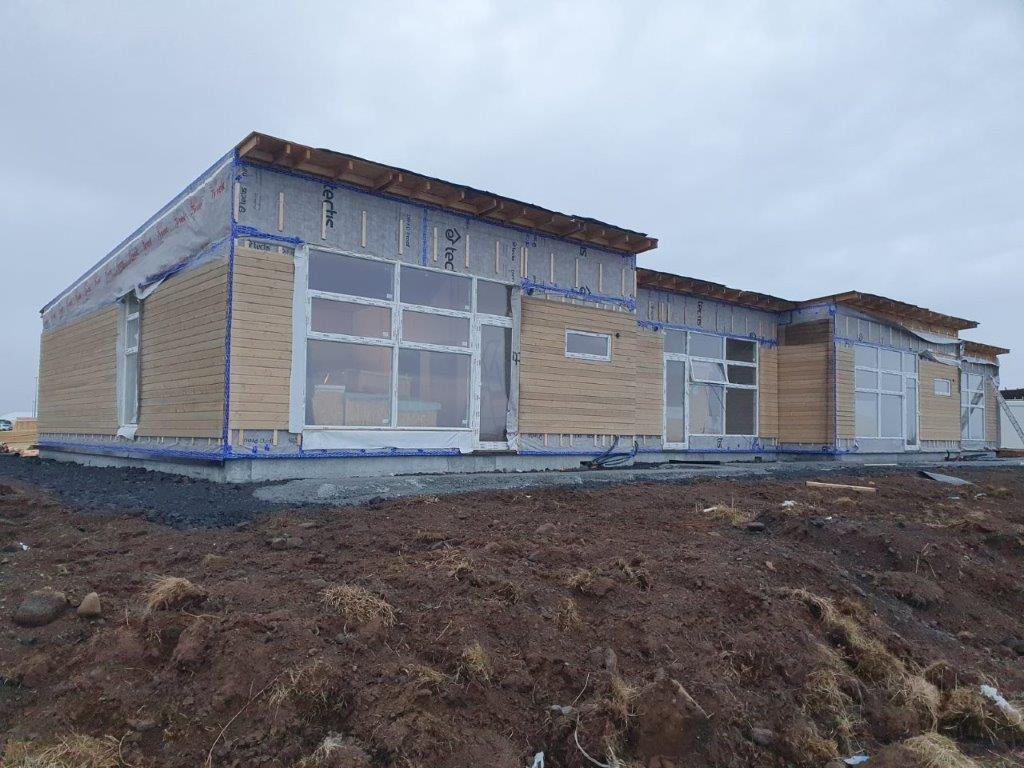 Row houses in Keflavík Seve