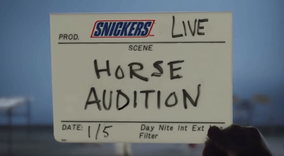 Live ad snickers Sevendots